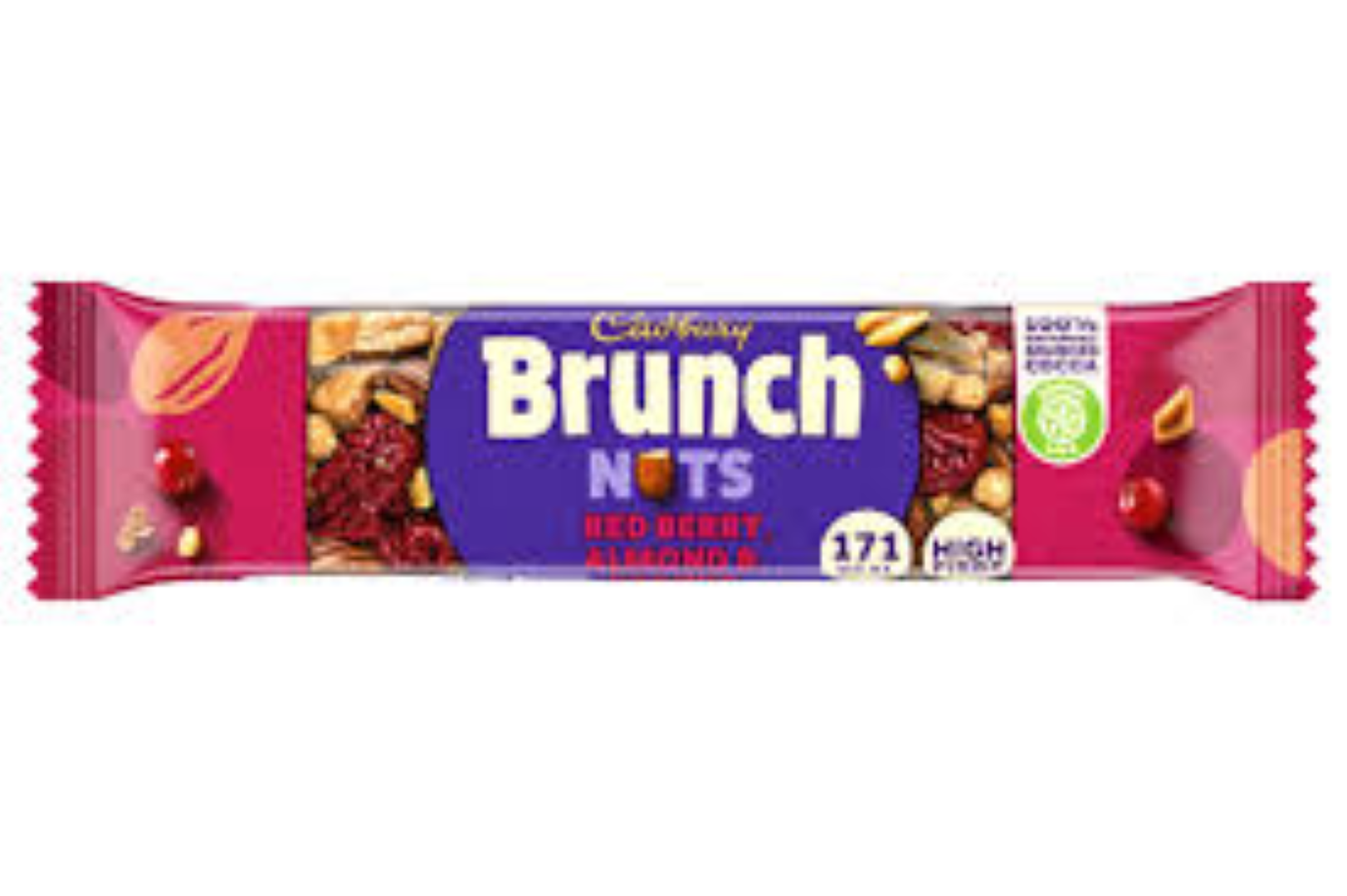 CADBURY NUTTIER RED BERRY,ALMOND N PEANUT 35G